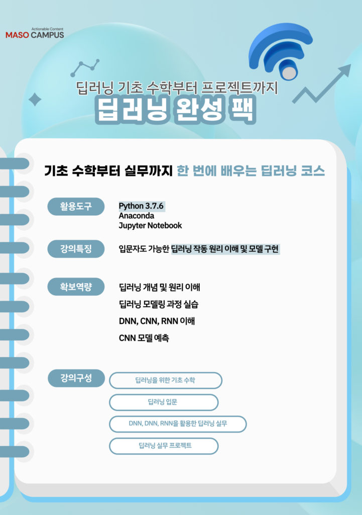 딥러닝 기초 수학부터 프로젝트까지, 딥러닝 완성 팩_히어로_v2.0